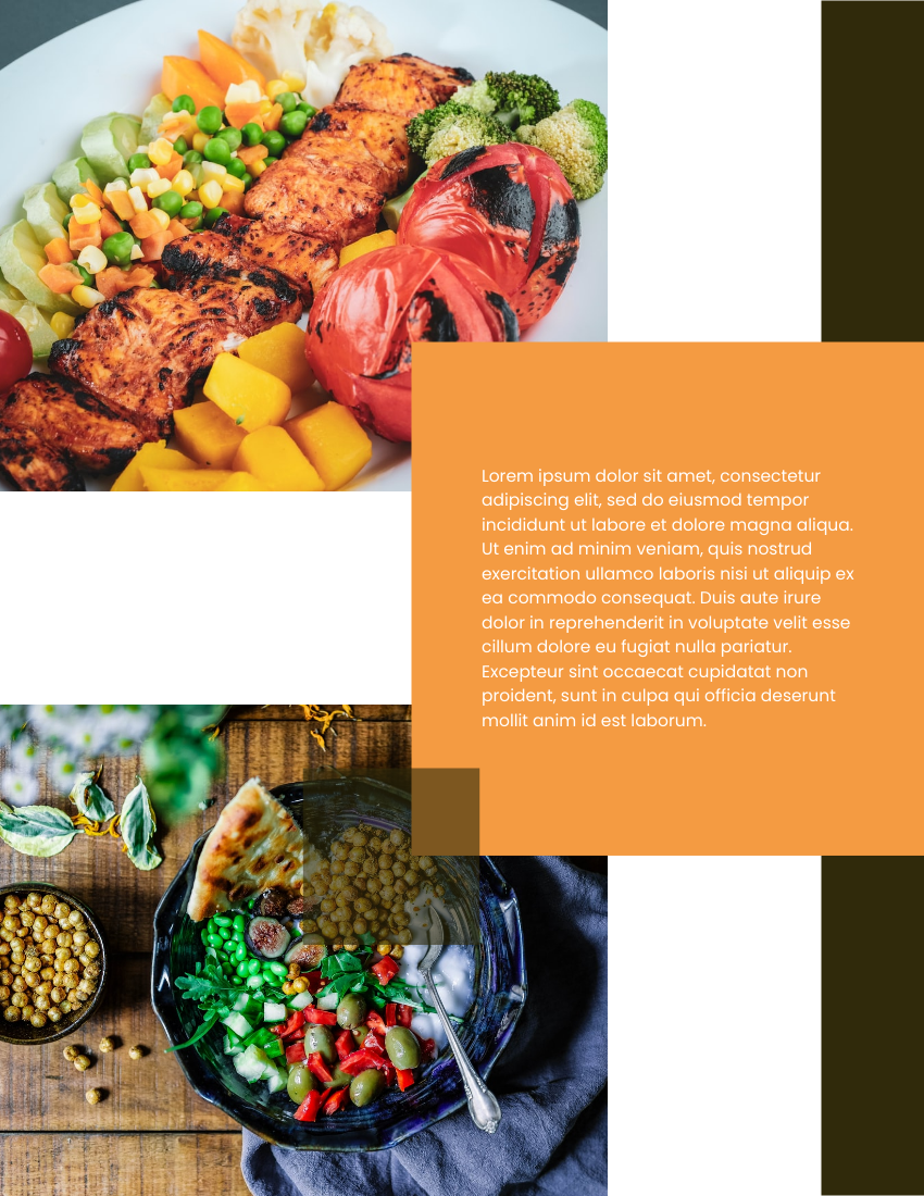 Booklet template: Healthy Eating Booklet (Created by Visual Paradigm Online's Booklet maker)