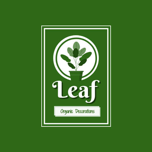 Plant Logo Created For Stores Selling Organic Interior Decorations
