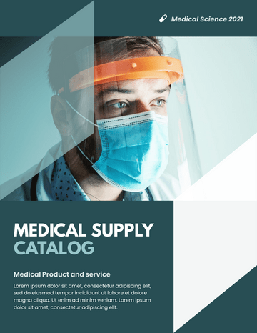 Catalogs template: Medical Supply Catalog (Created by InfoART's Catalogs marker)