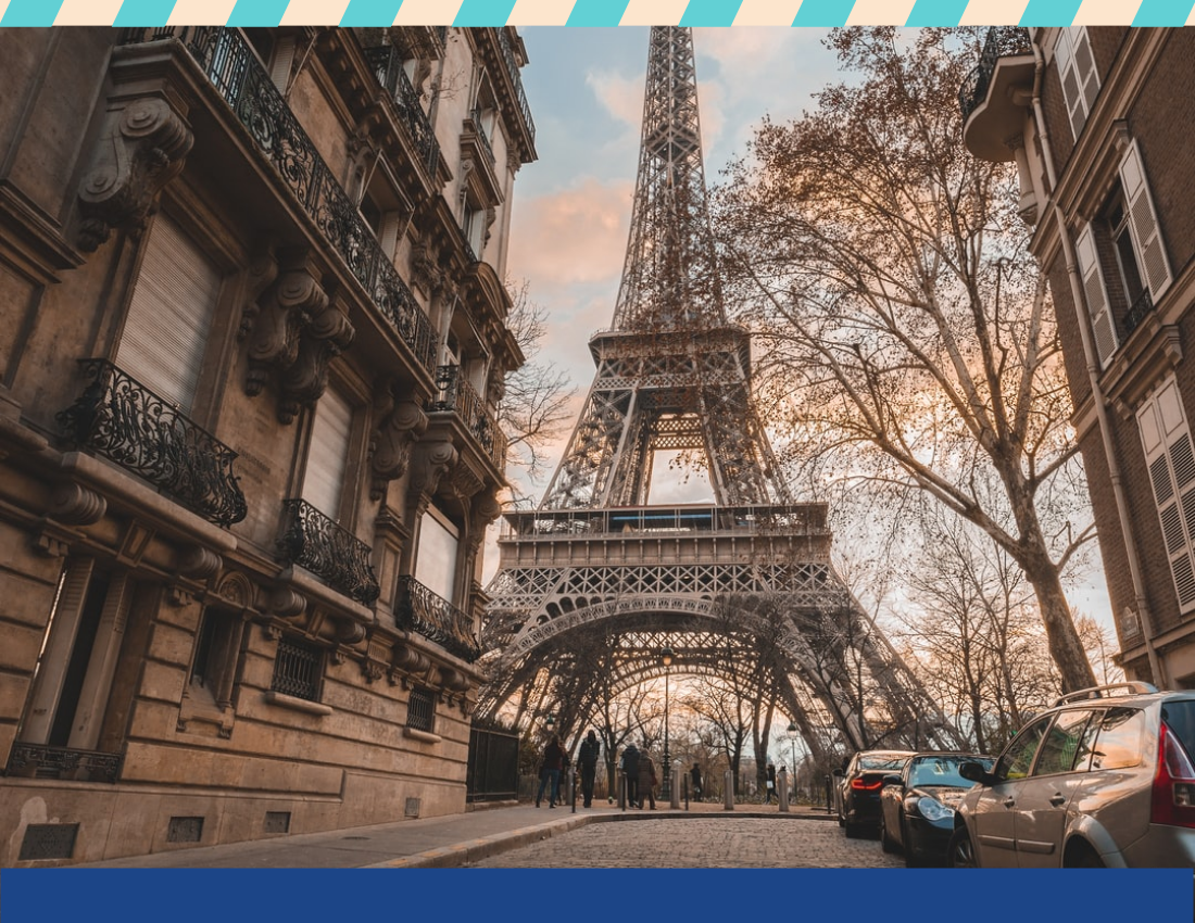 Travel Photo Book template: Travel To Paris Photo Book (Created by Visual Paradigm Online's Travel Photo Book maker)