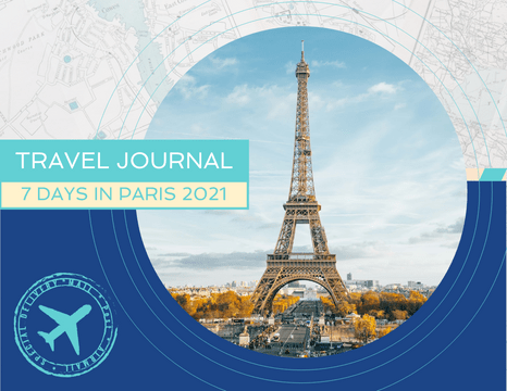 Travel Photo Books template: Travel To Paris Photo Book (Created by Visual Paradigm Online's Travel Photo Books maker)