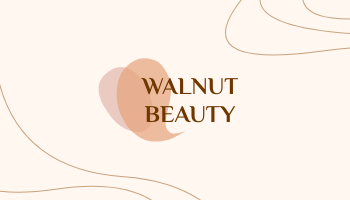 Editable businesscards template:Walnut Beauty Business Cards