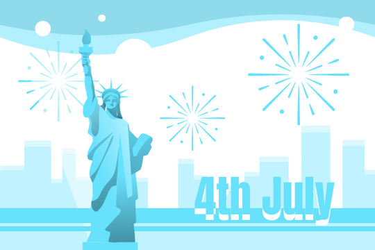 Festival Illustration template: Independence Day (Created by Visual Paradigm Online's Festival Illustration maker)