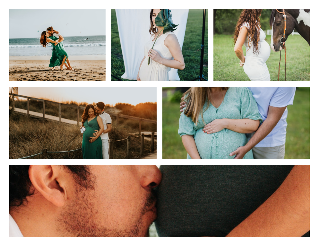 Family Photo Book template: Pregnancy Family Photo Book (Created by Visual Paradigm Online's Family Photo Book maker)
