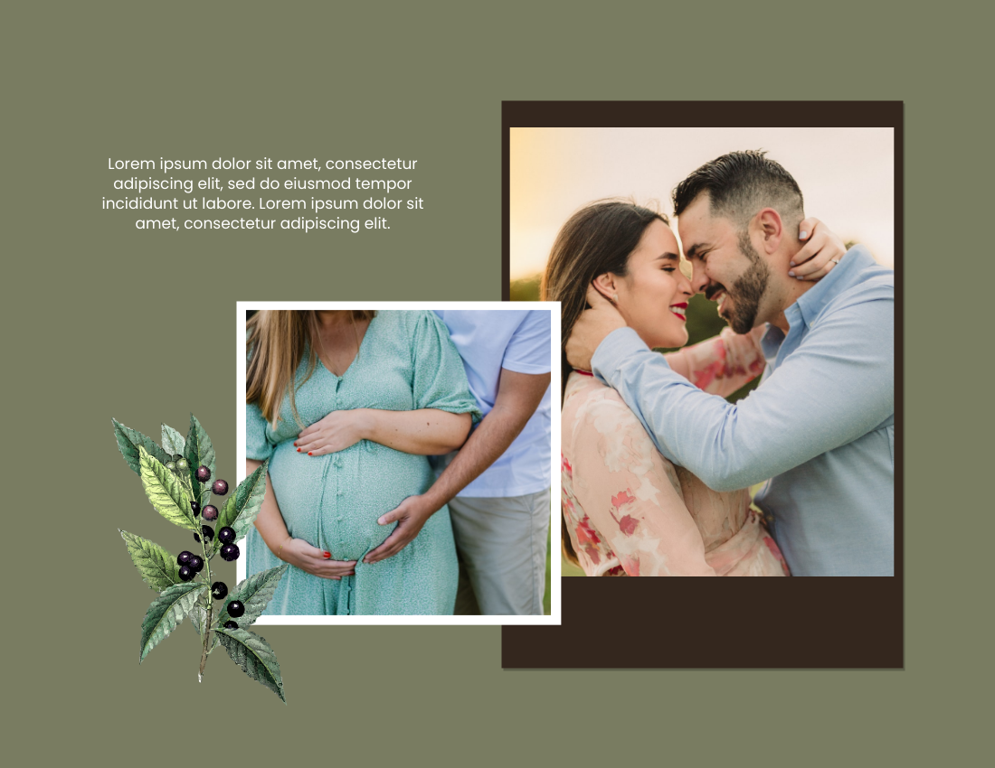 Pregnancy Family Photo Book