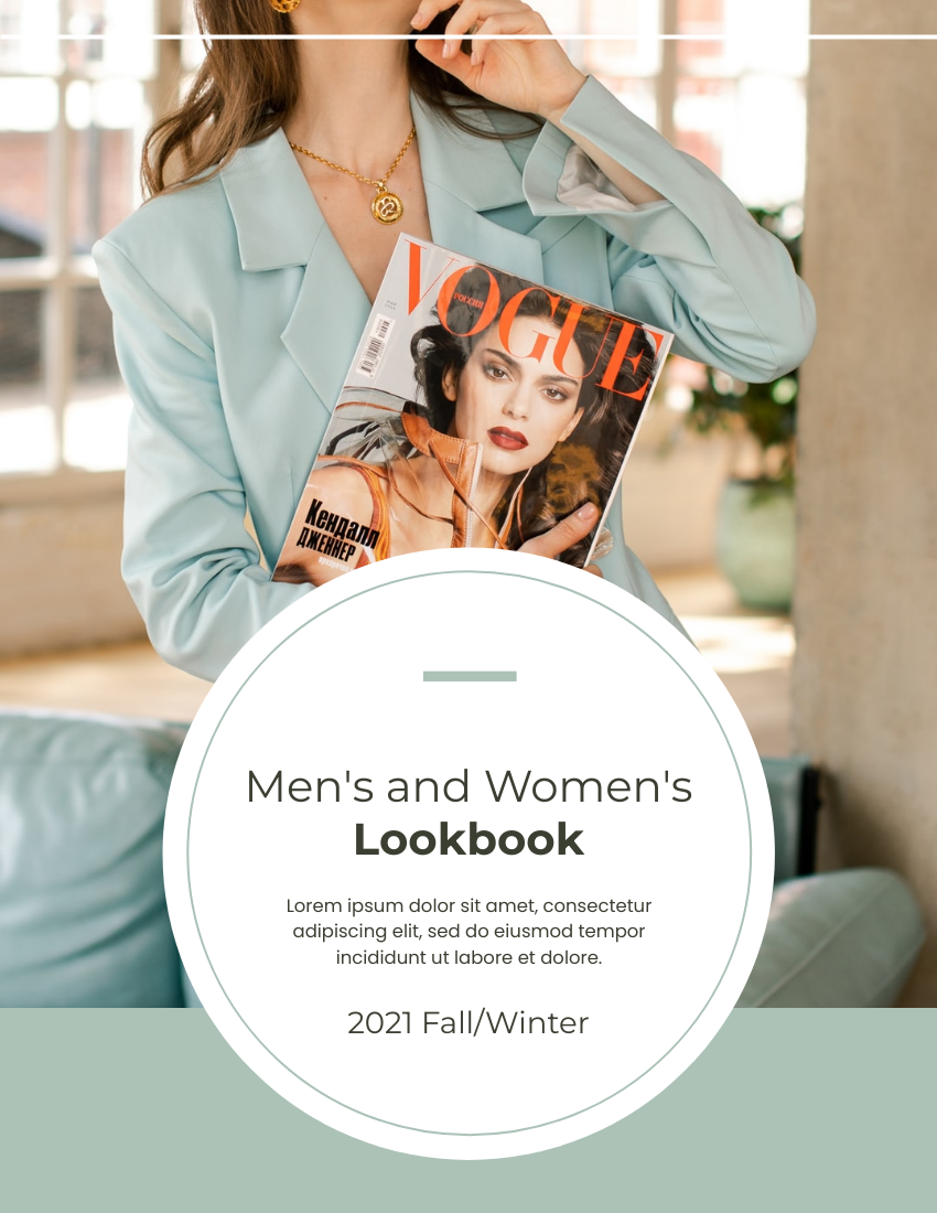 Lookbook template: Men's And Women's Lookbook (Created by Flipbook's Lookbook maker)