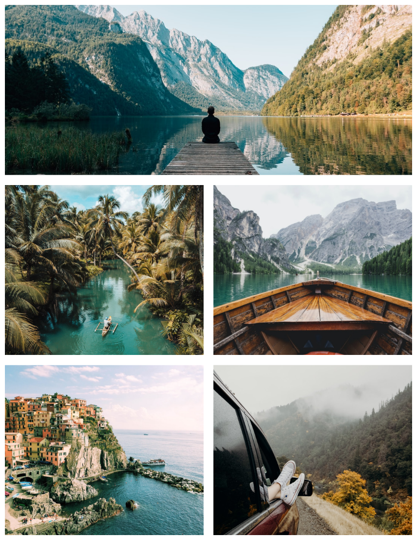 Travel Photo Book template: Travel With Friends Photo Book (Created by PhotoBook's Travel Photo Book maker)
