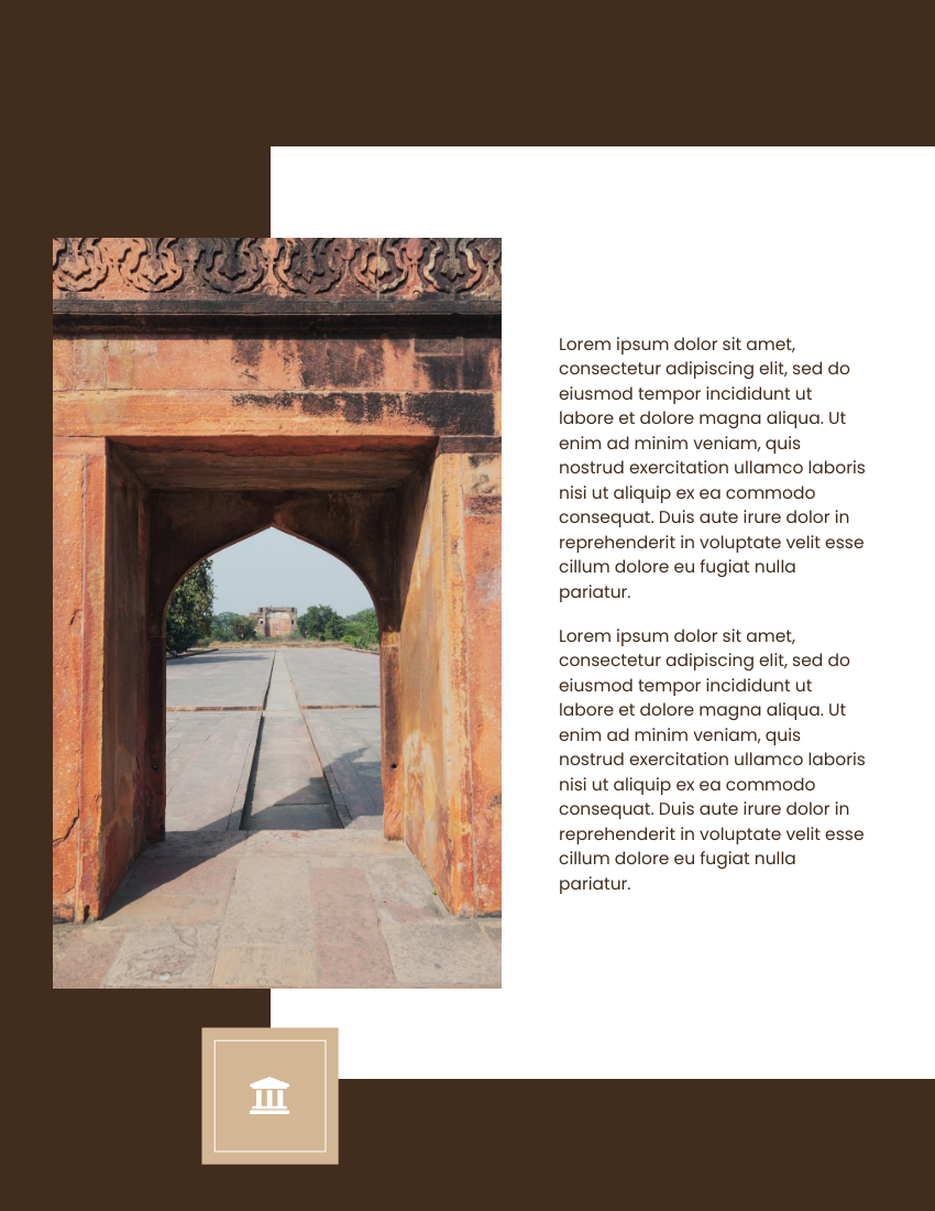 Booklet template: The History Of Ancient World Booklet (Created by Flipbook's Booklet maker)