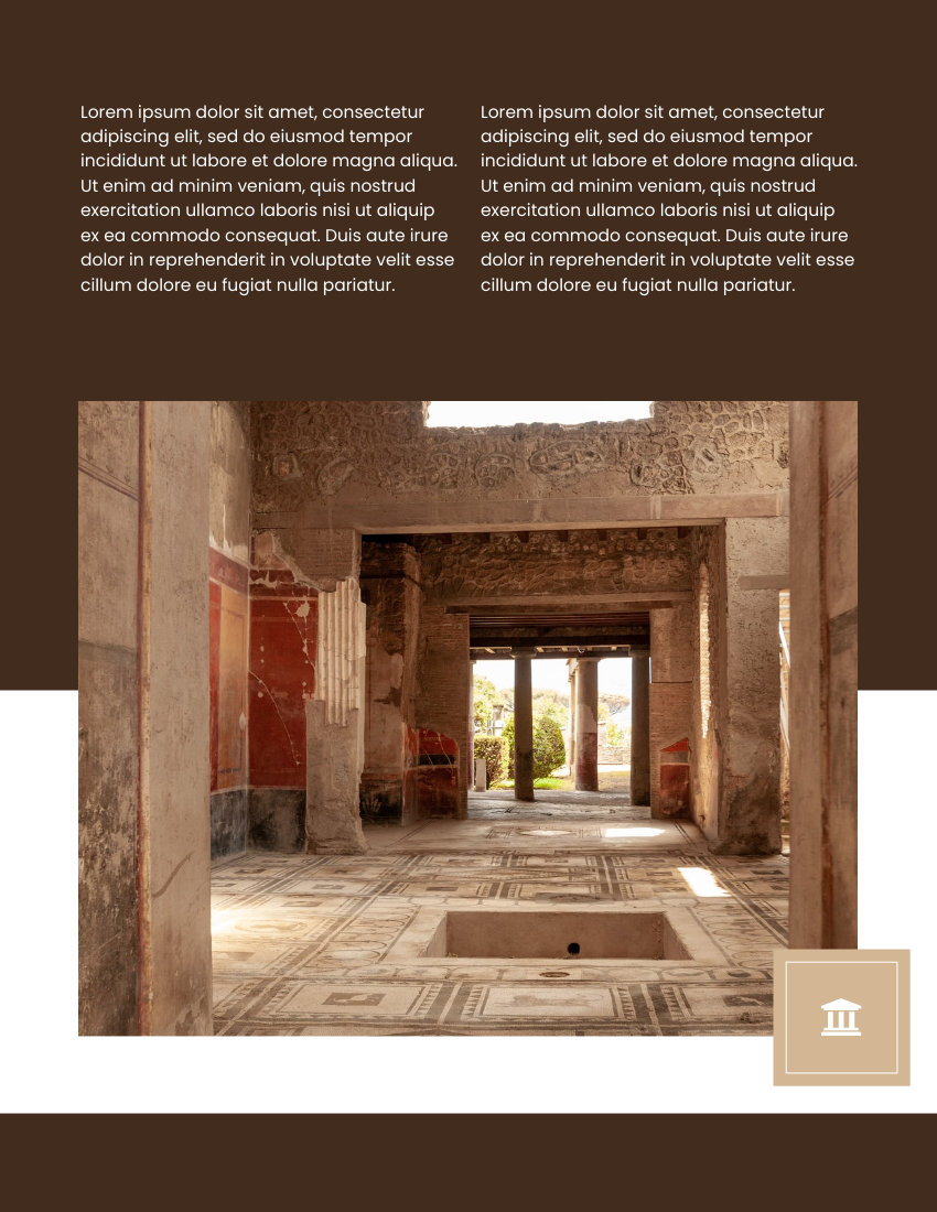 Booklet template: The History Of Ancient World Booklet (Created by Visual Paradigm Online's Booklet maker)