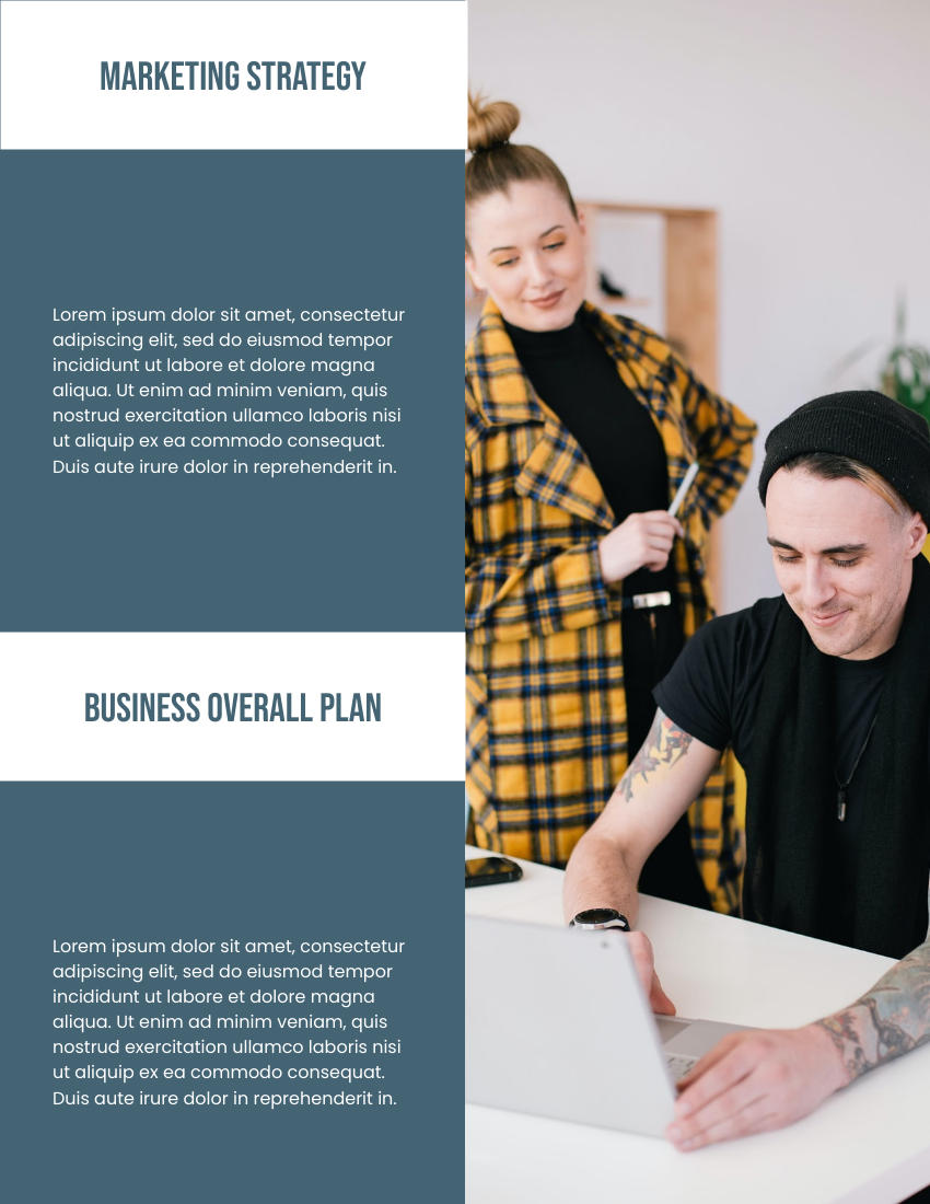 Business Portfolio template: Marketing Agency Portfolio (Created by Visual Paradigm Online's Business Portfolio maker)