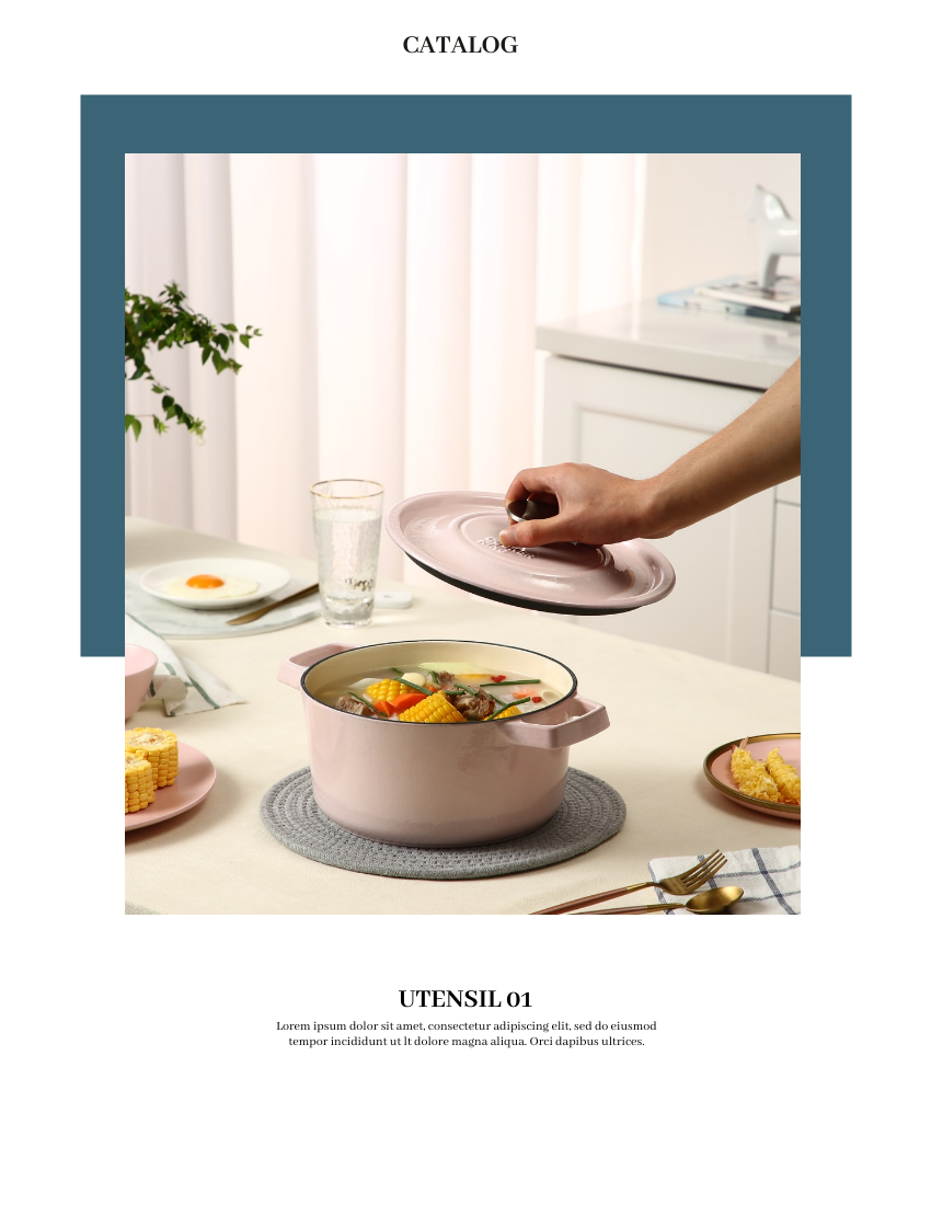 Catalog template: Utensils And Cookware Catalog (Created by Flipbook's Catalog maker)