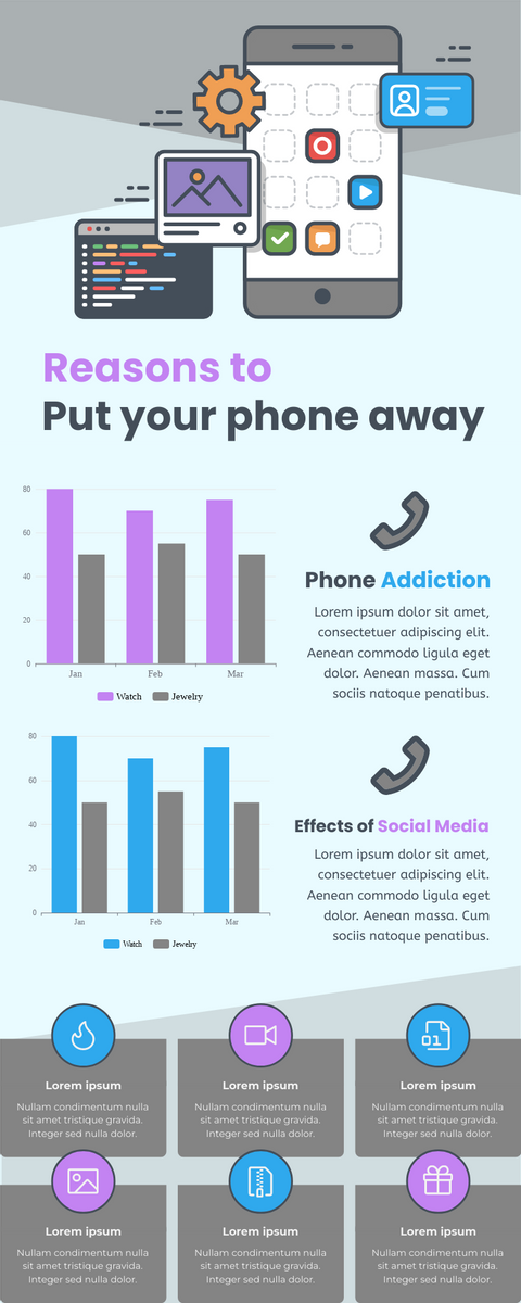 Reasons To Put Your Phone Away Infographic