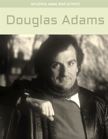Biography 模板。 Douglas Adams Biography (由 Visual Paradigm Online 的Biography軟件製作)