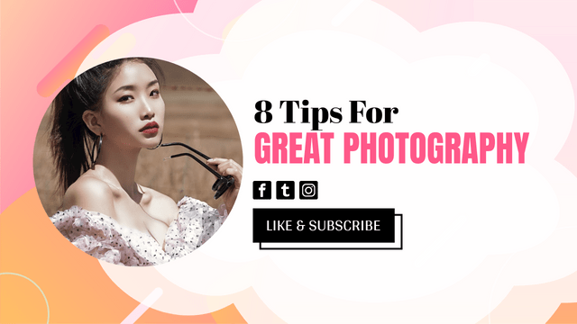 Tips For Great Photography YouTube Thumbnail