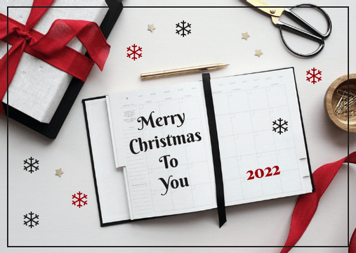 Postcard template: Minimal Merry Christmas To You Postcard (Created by Visual Paradigm Online's Postcard maker)