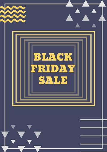 Flyer template: Black Friday Flyer (Created by Visual Paradigm Online's Flyer maker)