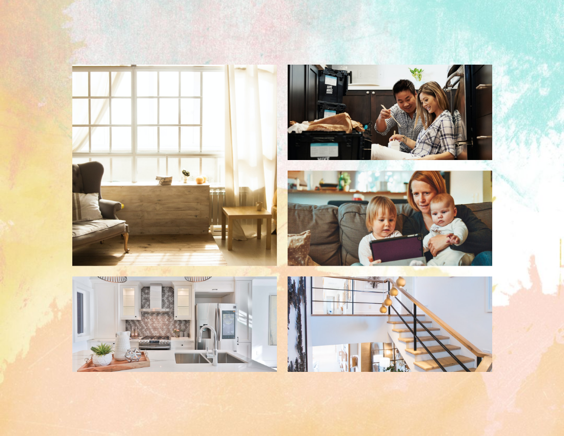 Family Photo Book template: House Warming Family Photo Book (Created by Visual Paradigm Online's Family Photo Book maker)