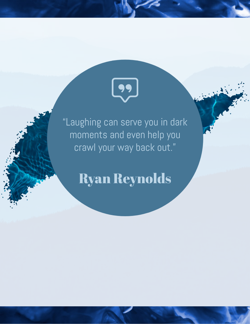 Biography template: Ryan Reynolds Biography (Created by Visual Paradigm Online's Biography maker)