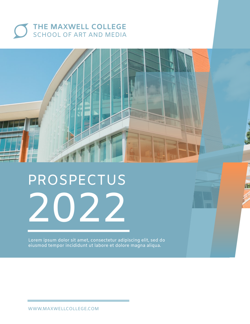 Booklet template:  Collage Of Media Prospectus (Created by Flipbook's Booklet maker)
