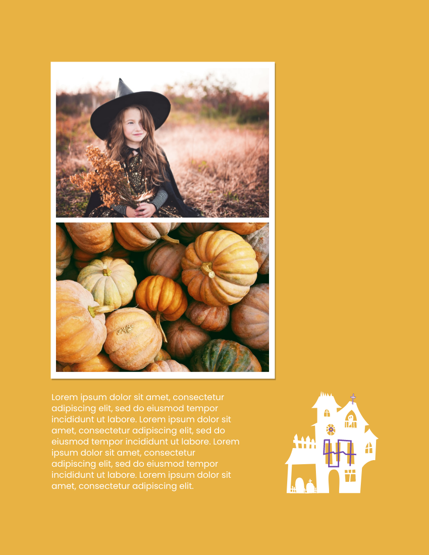 Celebration Photo Book template: Halloween Celebration Photo Book (Created by PhotoBook's Celebration Photo Book maker)