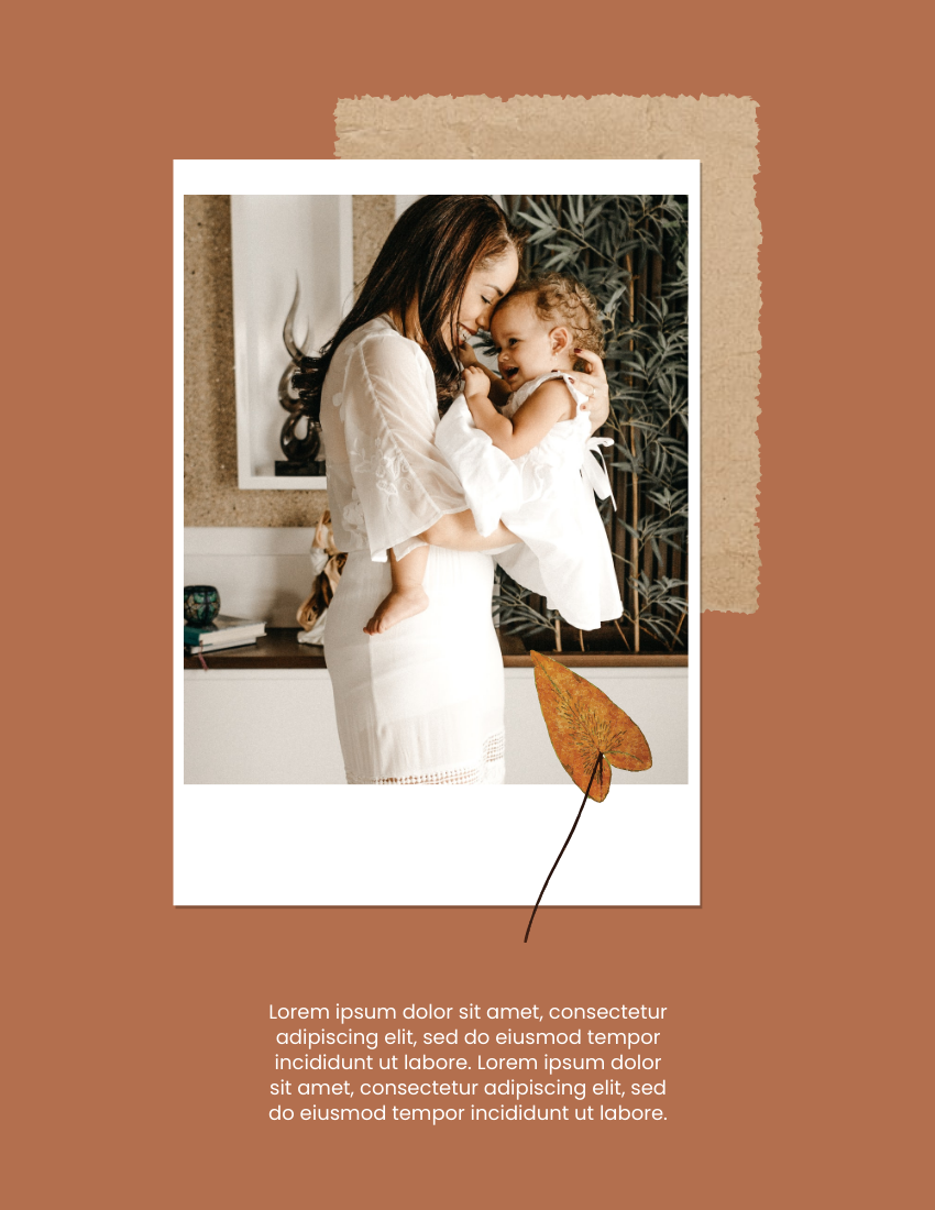 Celebration Photo Book template: Mother's Love Celebration Photo Book (Created by PhotoBook's Celebration Photo Book maker)