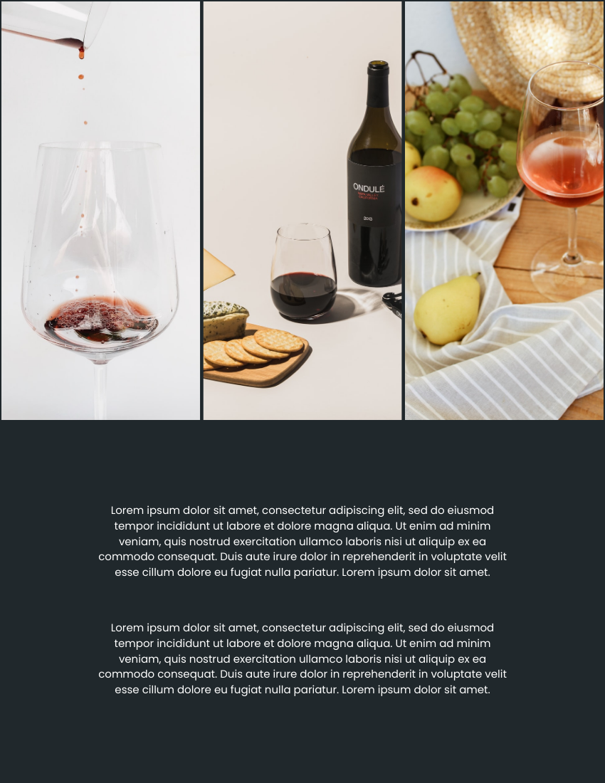 Catalog template: Wine And Brie Catalog (Created by Flipbook's Catalog maker)