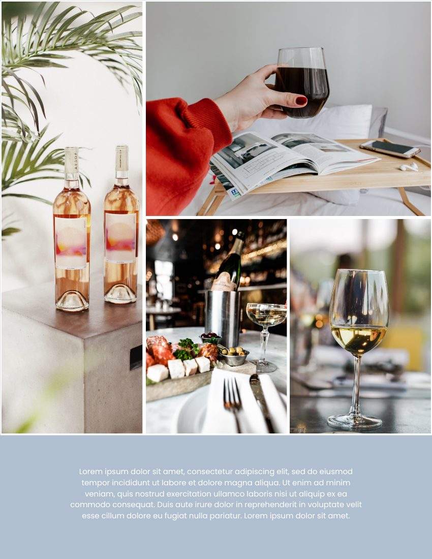 Catalog template: Wine And Brie Catalog (Created by Flipbook's Catalog maker)
