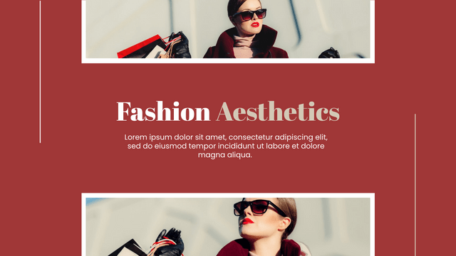 Fashion Aesthetics Presentation