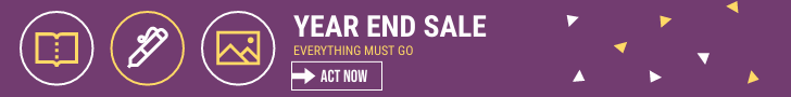Year End Sale Banner Ad
