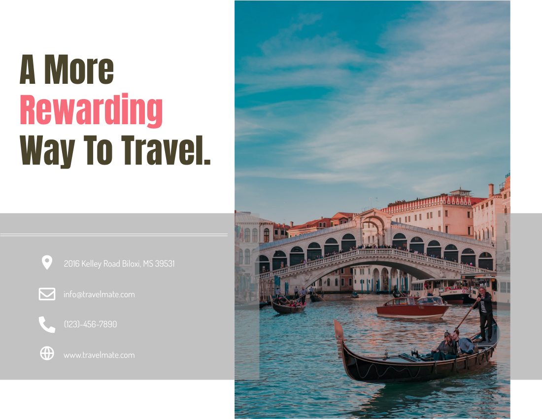 Brochure template: Tourism Promotion Brochure (Created by Visual Paradigm Online's Brochure maker)