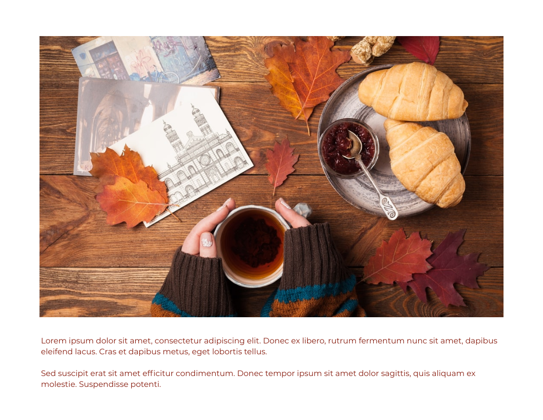 Seasonal Photo Book template: Recording Autumn Seasonal Photo Book (Created by PhotoBook's Seasonal Photo Book maker)
