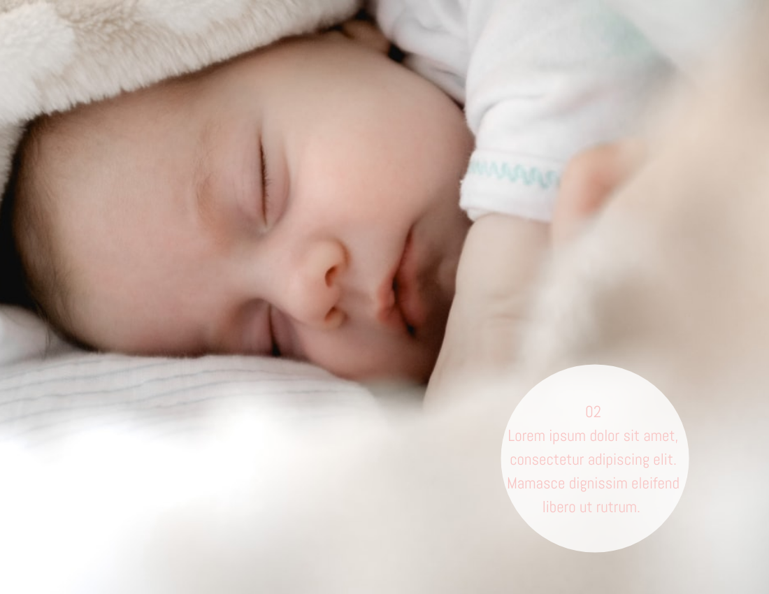 家庭照片簿 模板。 Welcome Baby Girl Family Photo Book (由 Visual Paradigm Online 的家庭照片簿軟件製作)