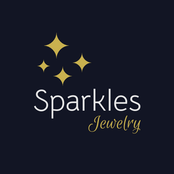 Logo template: Sparkles Jewelry Logo (Created by Visual Paradigm Online's Logo maker)