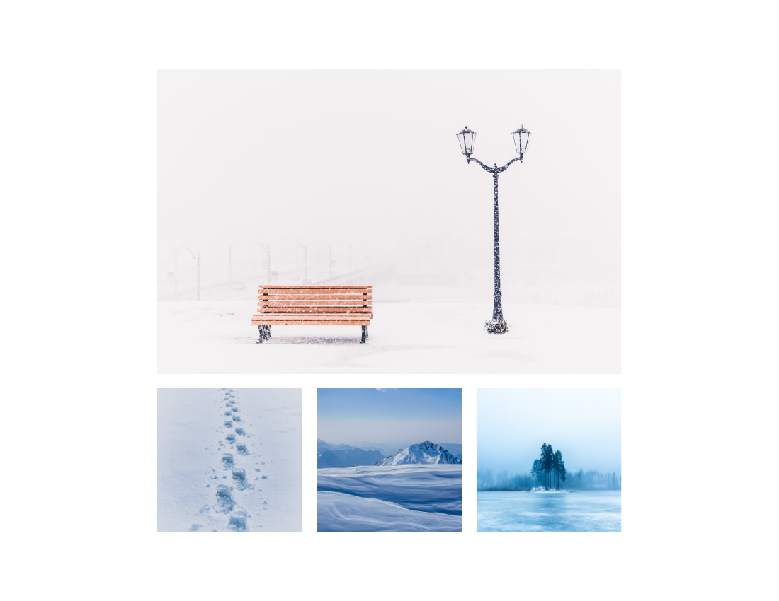 Seasonal Photo Book template: Winter And Snow Seasonal Photo Book (Created by PhotoBook's Seasonal Photo Book maker)