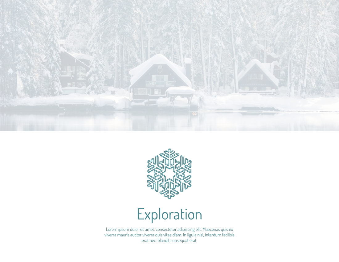 Seasonal Photo Book template: Winter And Snow Seasonal Photo Book (Created by Visual Paradigm Online's Seasonal Photo Book maker)