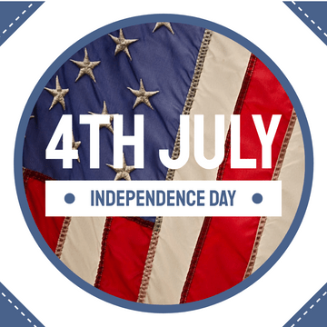Editable instagramposts template:Circular Independence Day Instagram Post