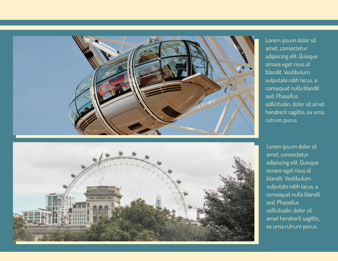 Travel Photo Book template: Travel To England Photo Book (Created by Visual Paradigm Online's Travel Photo Book maker)