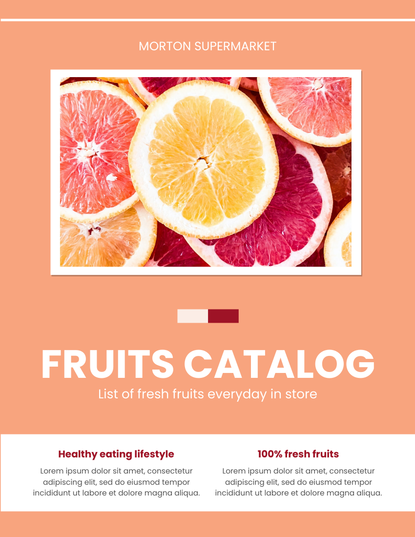 Fruits Catalog