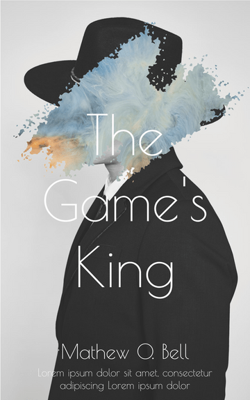 Book Cover template: The Game's King Book Cover (Created by InfoART's  marker)