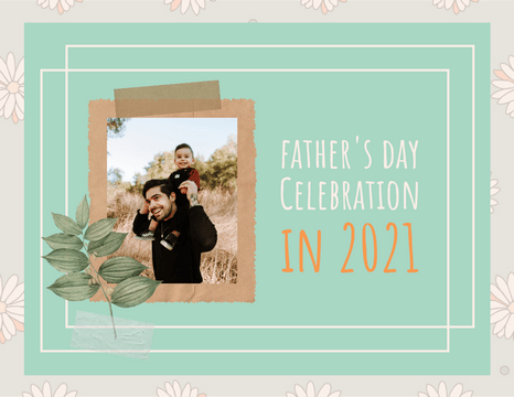 Celebration Photo Book template: Father Day Celebration Photo Book With Quotes (Created by InfoART's  marker)