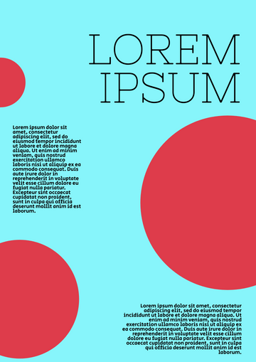 Poster template: Contrasting Color Poster (Created by Visual Paradigm Online's Poster maker)
