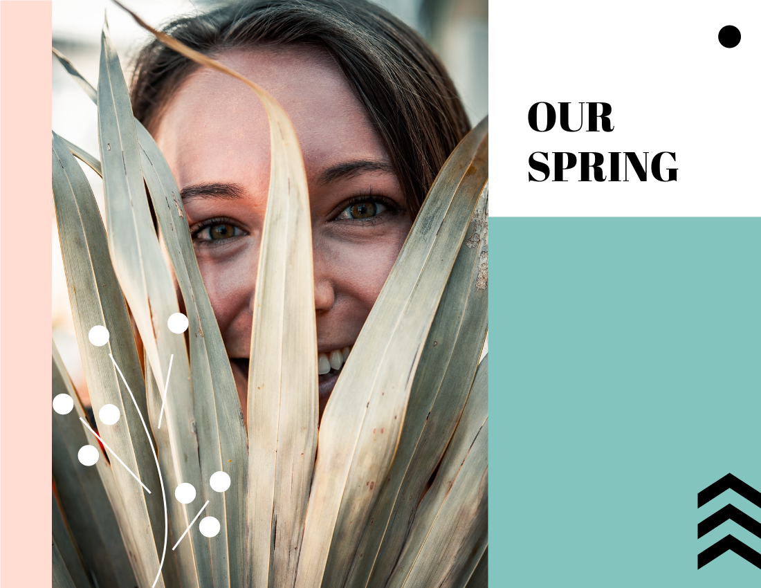 季节性照相簿 模板。Spring Break Seasonal Photo Book (由 Visual Paradigm Online 的季节性照相簿软件制作)