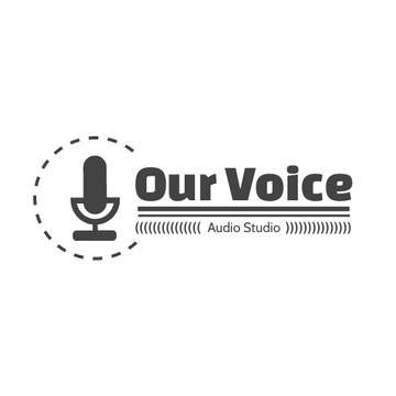 Monochrome Audio Studio Logo Created With Graphic Of microphone
