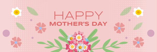 Email Header template: Mother's Day Celebration Email Header (Created by InfoART's Email Header maker)