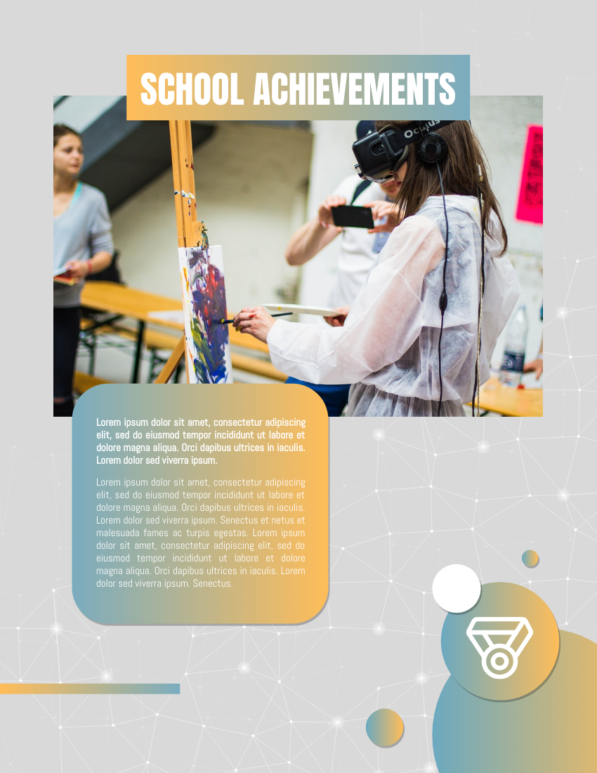 Booklet template: Creative Technology College Prospectus (Created by Visual Paradigm Online's Booklet maker)
