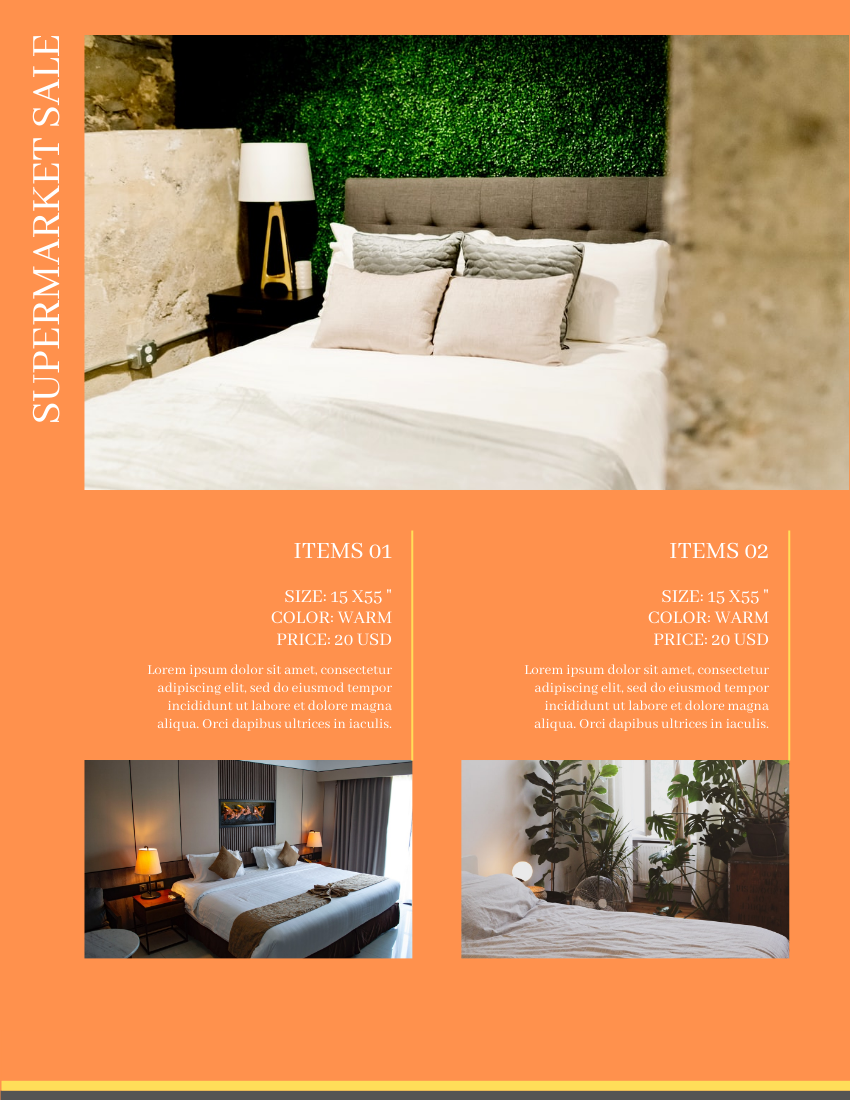 Booklet template: Bed Items Catalog (Created by Flipbook's Booklet maker)