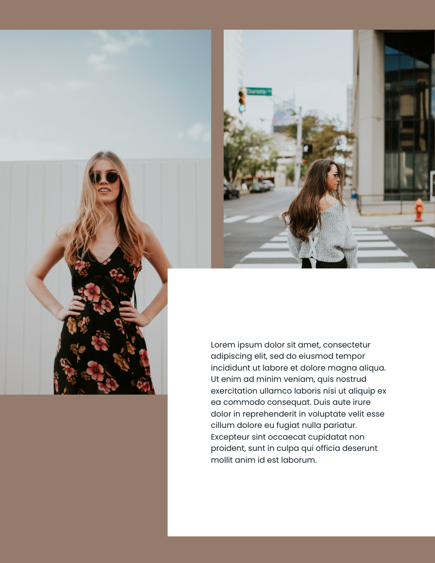 Lookbook template: Spring Collection Lookbook (Created by Visual Paradigm Online's Lookbook maker)