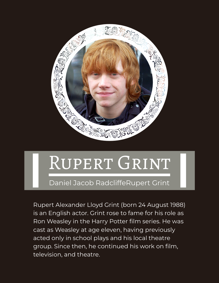 Rupert Grint Biography
