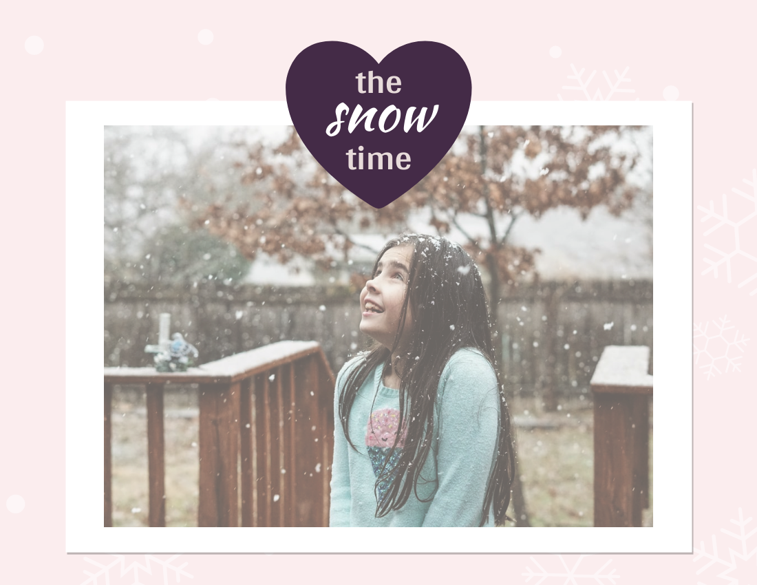 Kids Photo book template: Playtime In Winter Solstice Kids Photobook (Created by PhotoBook's Kids Photo book maker)