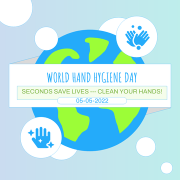 Green World Hand Hygiene Day Instagram Post